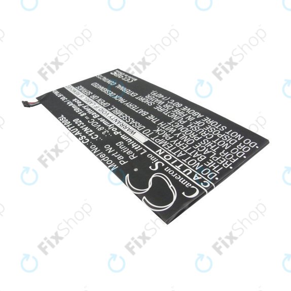 Battery for Asus Transformer Book T100, 8150mAh, Li-Pol, 3.8V, C12N1320, HQ