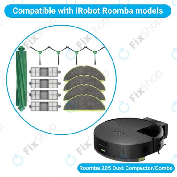 iRobot Roomba 205 Dust Compactor, DustCompactor Combo - Complete set