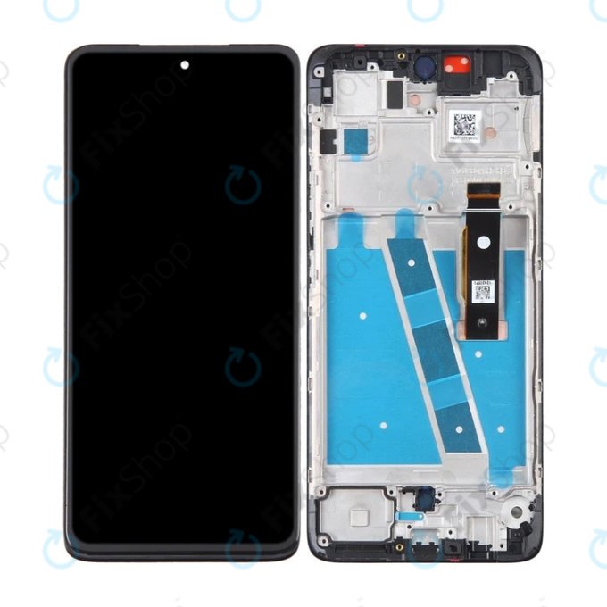 Motorola Moto G72 XT2255 - LCD Display + Touch Screen + Frame (Meteorite Gray) TFT