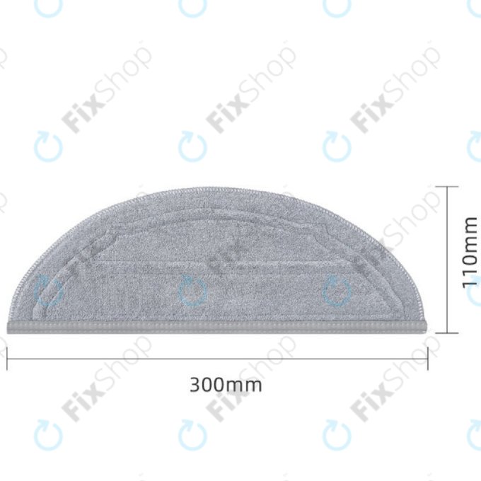 Mop Cloth, 2pcs, Washable for Roborock Q10 VF, VF+, V, V+, S5, S5+