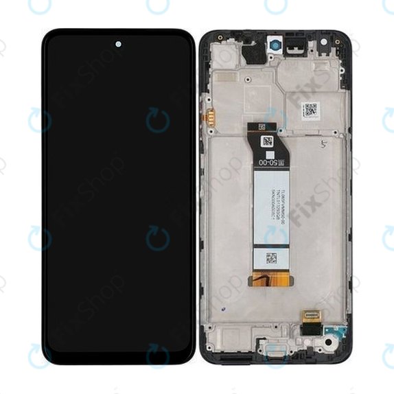 Xiaomi Redmi Note 10 5G - LCD Display + Touch Screen + Frame (Graphite Grey) - 5600020K1900 Genuine Service Pack