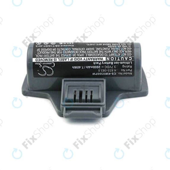 Kärcher WV-series - Battery 4.633-083.0, 2.633-123.0 Li-Ion 3.7V 2000mAh HQ