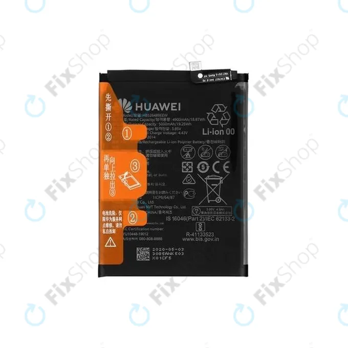 Huawei Y6p - Battery HB526489EEW 5000mAh - 24023085 Genuine Service Pack