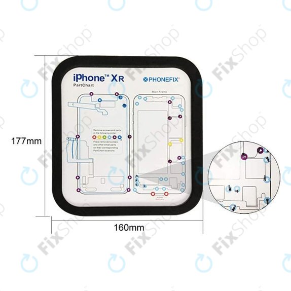 Magnetic Screw Mat for iPhone 6 - 11 Pro Max
