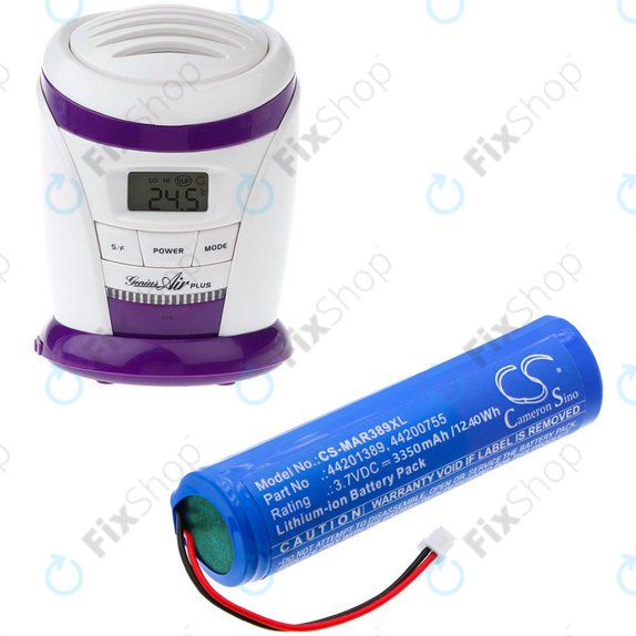 Battery for MARES ICON HD, ICON Genius, Genius Air, 3350mAh, Li-Ion, 3.7V, 44201389, HQ