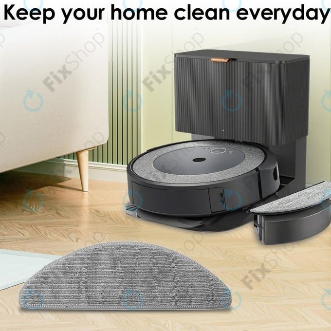 Mop Cloth, 2pcs for iRobot Roomba Combo i5, j5