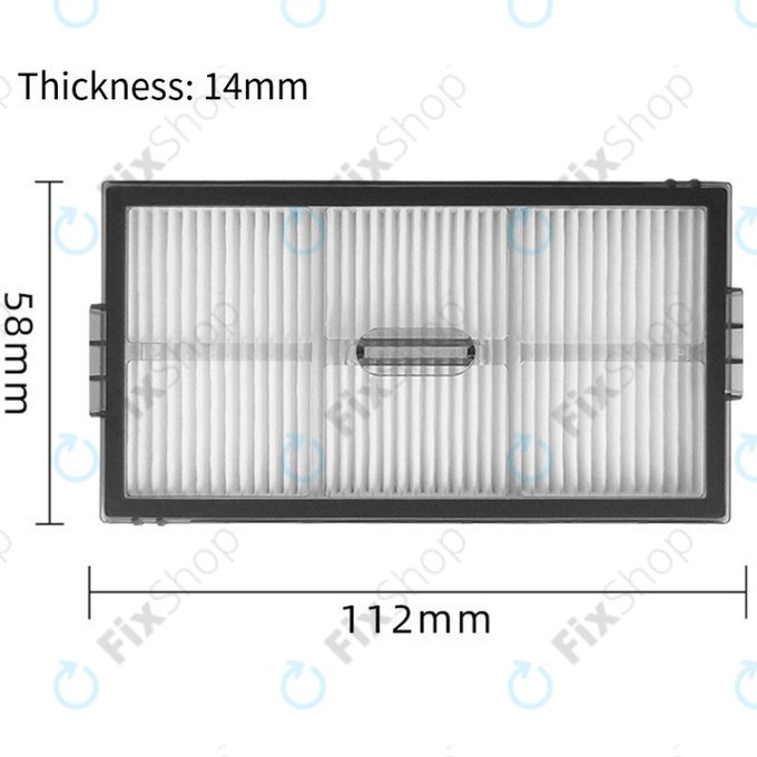 HEPA Filter, 2pcs for Roborock Saros 10R