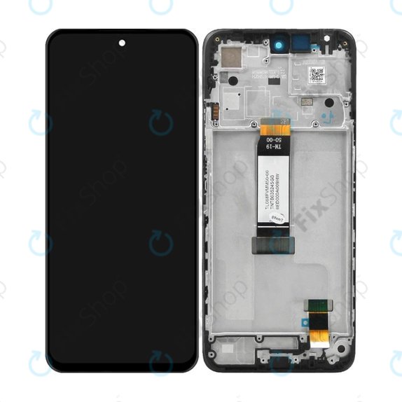 Xiaomi Redmi 12 23053RN02A 23053RN02Y 23053RN02I - LCD Display + Touch Screen + Frame (Midnight Black) TFT