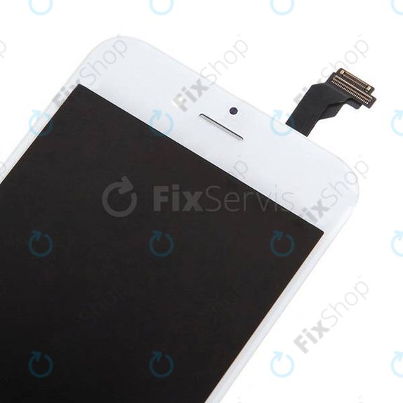 Display for iPhone 6, White, Touch Screen with Frame