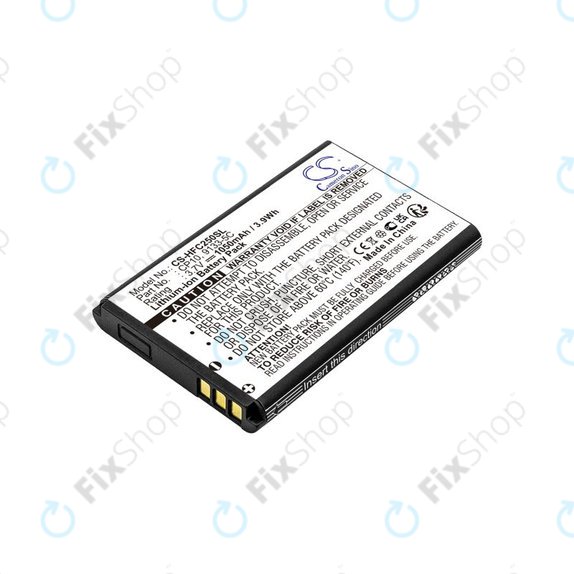 Battery for Amplicomms Powertel M4000, Auro Comfort 1010, 1050mAh, Li-Ion, 3.7V, MM460BB, CP10, HQ