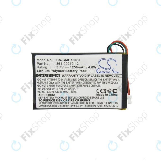 Garmin Edge 605, 705 - Battery 361-00019-12 1250mAh HQ