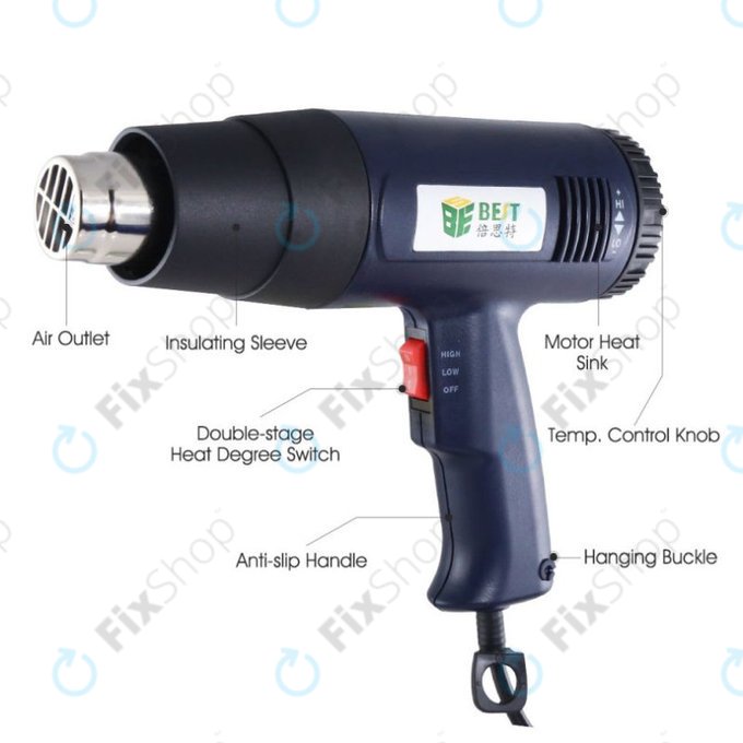Best BST-8016 - Heat Gun (3A)