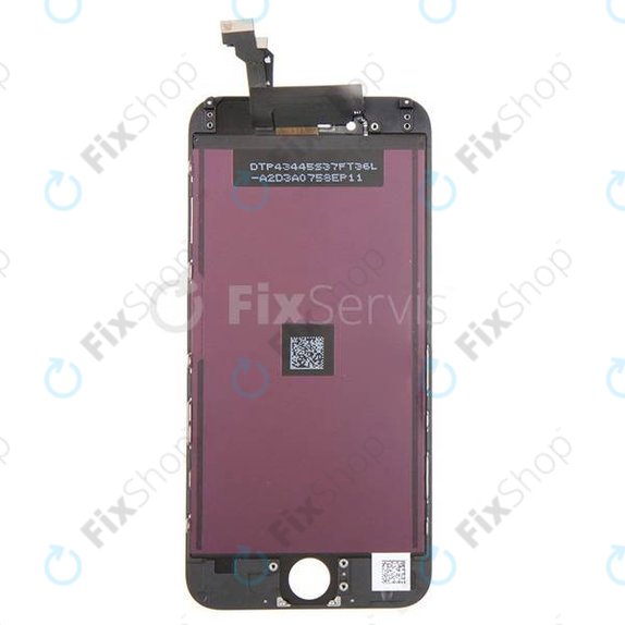 Display for iPhone 6, Black, Touch Screen with Frame