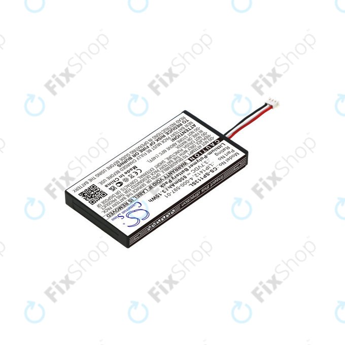 Battery for PSP, 850mAh, Li-Pol, 3.7V, LIP1412, HQ