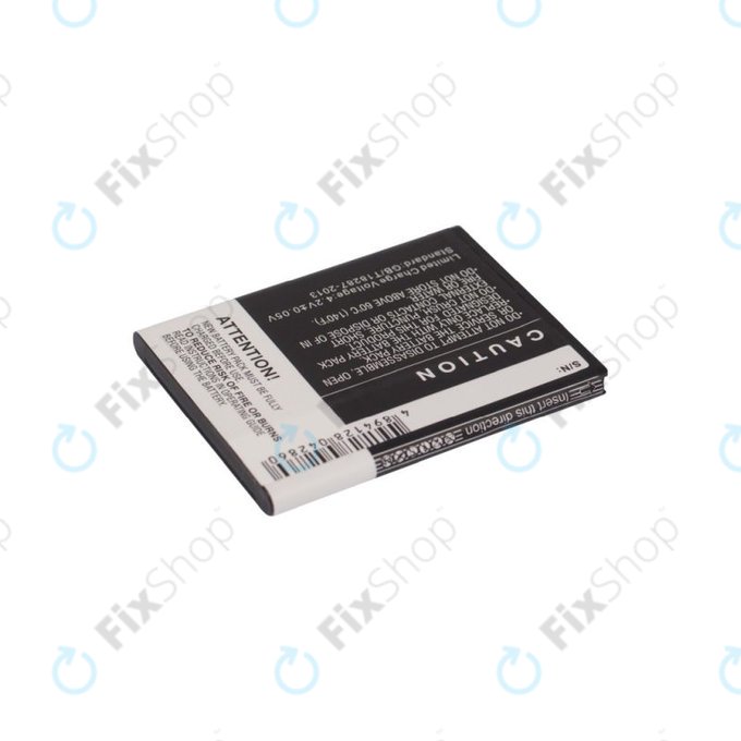 Battery for Samsung i9100, Galaxy S II, 1600mAh, Li-Ion, 3.7V, EB-F1A2GBU, HQ
