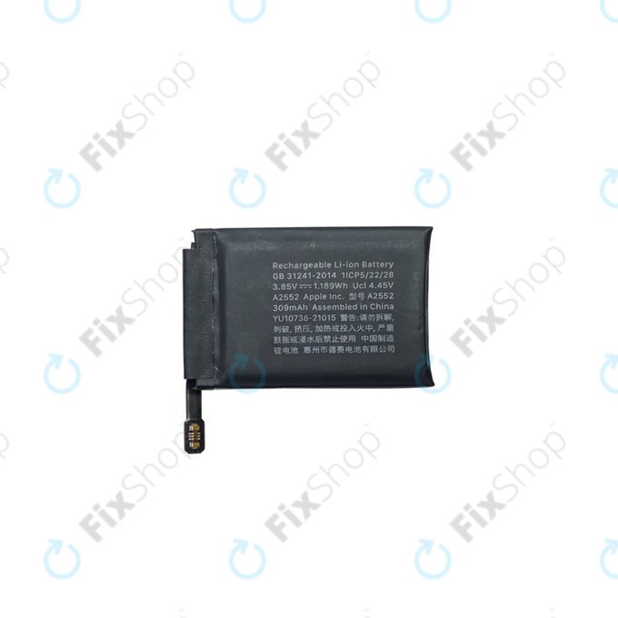 Battery for Apple Watch 7 45mm, 309mAh, A2552, Refurbished