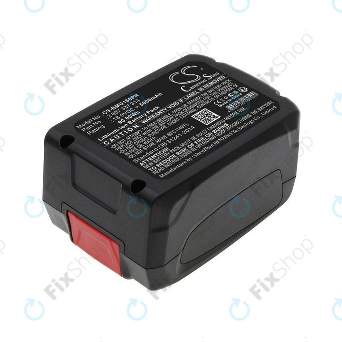 Bosch 18V - Battery 2 607 337 314 Li-Ion 18.0V 5000mAh HQ