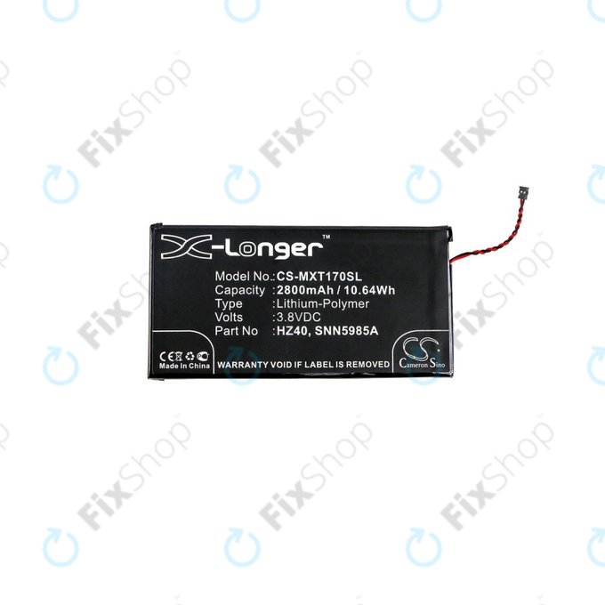 Motorola Moto Z2 Play XT1710-09 - Battery HZ40 2800mAh HQ