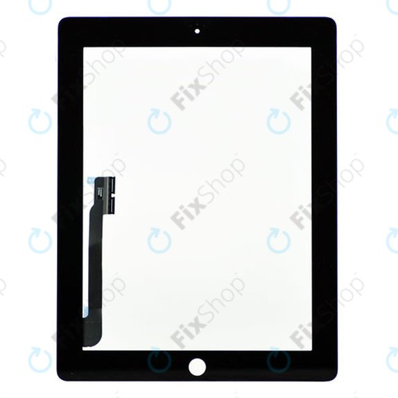 Touch Screen for iPad 3, iPad 4, Black