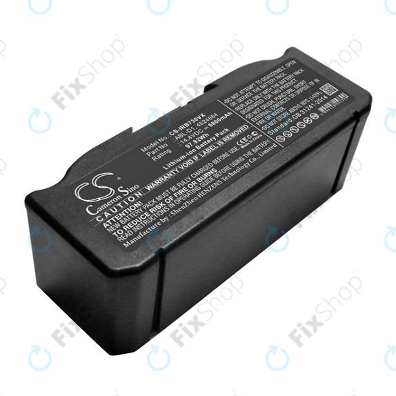iRobot Roomba e-series, i-series - Battery ABL-D1, 4624864, ABL-D2 Li-Ion 14.4V 6800mAh HQ