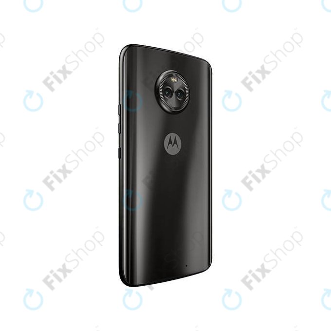 Motorola Moto X4 XT1900 - Battery Cover (Super Black) - 5S58C09155 Genuine Service Pack