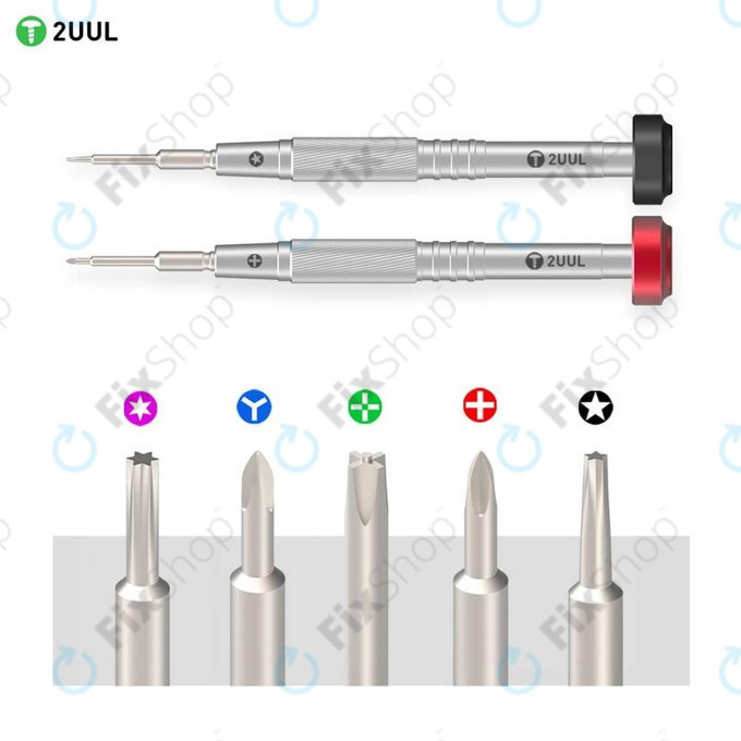 2UUL Everyday Screwdriver - Vanadium Steel - Tri-Point Y000 (0.6mm)
