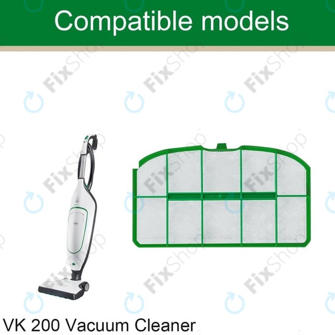 Vorwerk Kobold VK200 - Dust Filter | FixShop