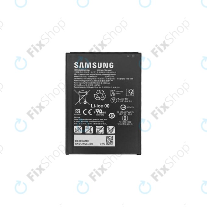 Samsung Galaxy Tab Active5 X306B - Battery EB-BX306GBY 5050mAh - GH43-05200A Genuine Service Pack