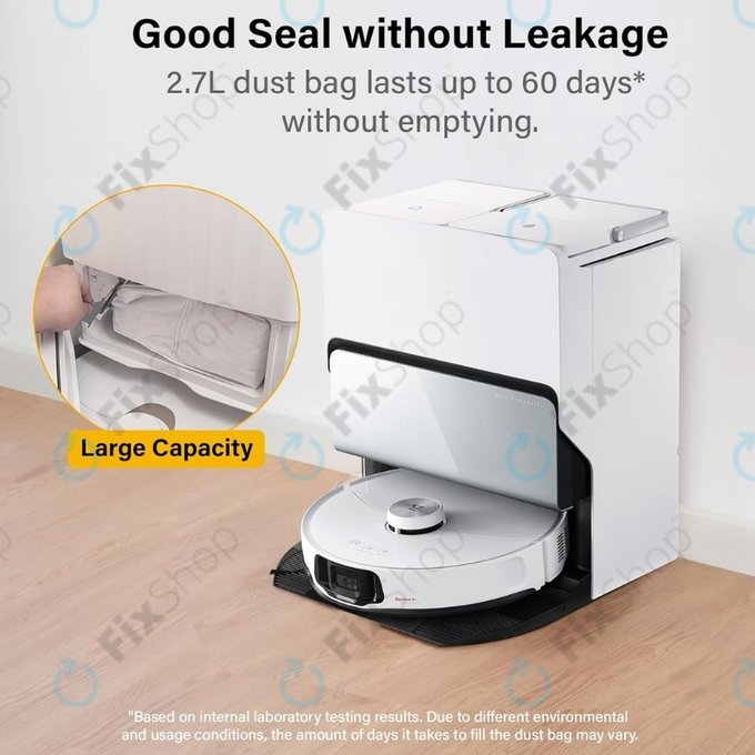 Dust Bag, 3pcs for Xiaomi Roborock Qrevo Curv, Qrevo Edge, S8 MaxV Ultra, S8 Max Ultra, Saros 10, Saros 10R, QV-series