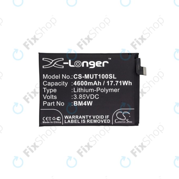 Xiaomi Mi 10T Lite 5G, Redmi Note 9 Pro 5G - Battery BM4W 4600mAh HQ