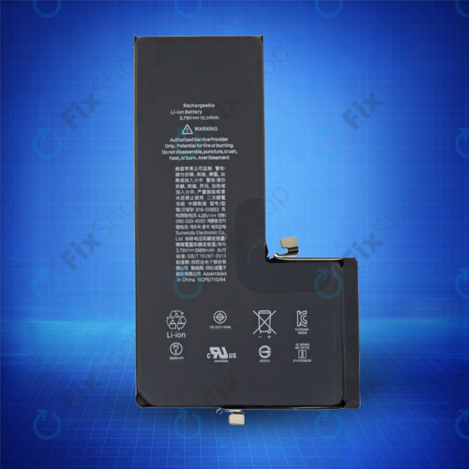 Battery for iPhone 11 Pro Max, 3969mAh, Service Pack