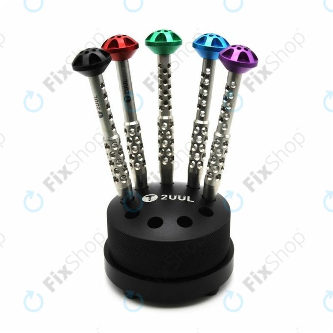 2UUL - 9-Piece Rotary Screwdriver Holder (Black)