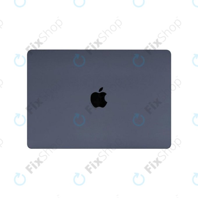 LCD display for MacBook Air 15", A3114 (2024), with front glass and cover, Midnight, 661-40262, Genuine Apple