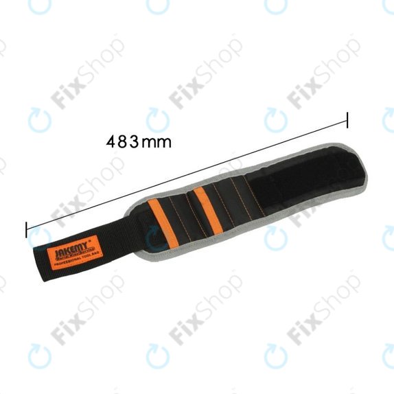 Jakemy JM-X5 - Magnetic Storage Wristband for Screws, Nails & Bits
