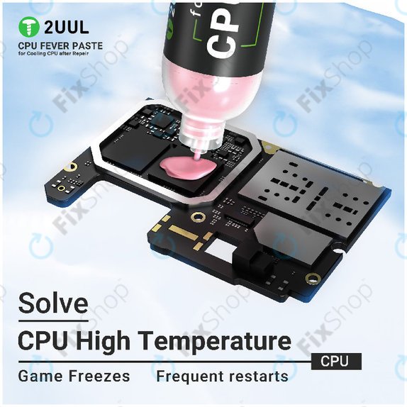 CPU Thermal Paste, Cooling, 2UUL SC10, 50g