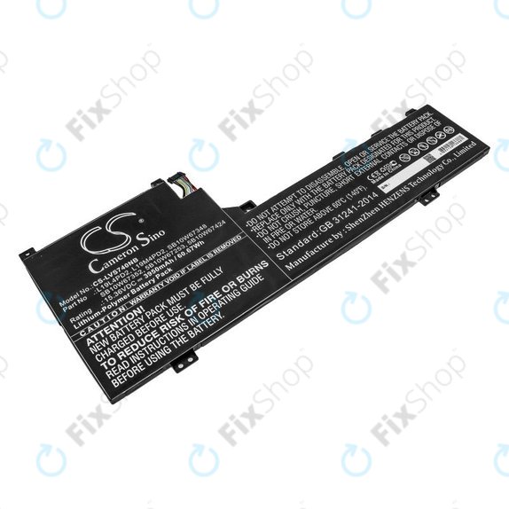 Battery for Lenovo Yoga S740 14, IdeaPad S740-14IIL, 3950mAh, Li-Pol, 15.36V, L19L4PD2, HQ