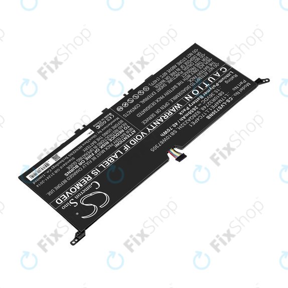 Battery for Lenovo IdeaPad 730-13, 2650mAh, Li-Pol, 15.36V, 5B10R32748, HQ