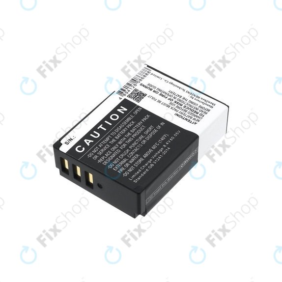 Battery for Kodak PIXPRO S1, AZ651, AZ652, AZ901, 1150mAh, Li-Ion, 7.4V, LB-070, HQ