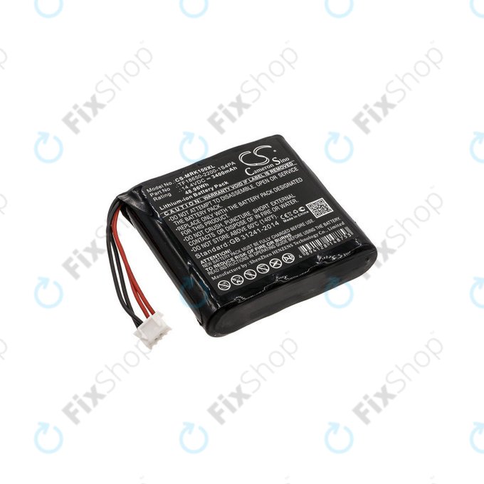 Battery for Marshall Kilburn, 3400mAh, Li-Ion, 14.4V, TF18650-2200-1S4PA, HQ