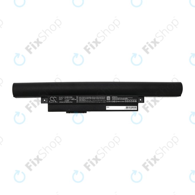 Battery for Medion Akoya E7415, Erazer P7643, 2600mAh, Li-Ion, 14.56V, A41-D17, HQ