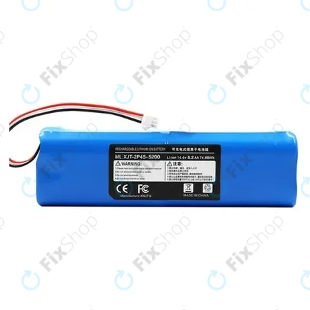 Xiaomi Roidmi EVE Plus, Viomi, Lydsto, Proscenic, Tefal - Battery XJT-2P4S-5200 Li-Ion 14.4V 5200mAh