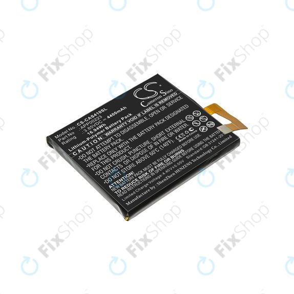 Battery for Caterpillar CAT S41, 4400mAh, Li-Pol, 3.85 V, APP00223, HQ