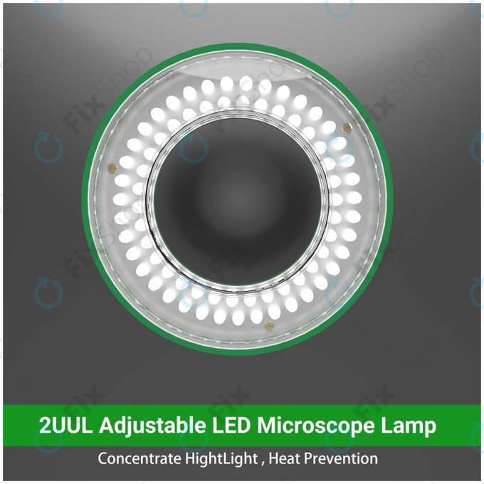 2UUL - Adjustable LED Microscope Lamp