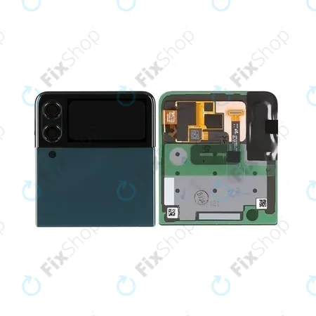 Samsung Galaxy Z Flip 3 F711B - LCD Display + Touch Screen + Frame (External) (Green) - GH97-26773C Genuine Service Pack