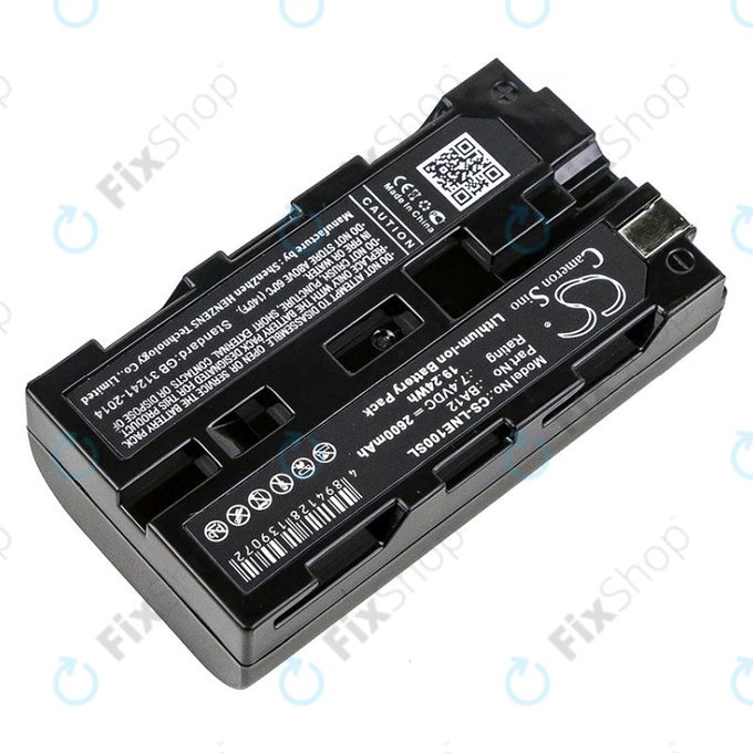 Battery for Line 6 James Tyler Variax, Line 6 JTV Guitar, 2600mAh, Li-Ion, 7.4V, BA12, HQ