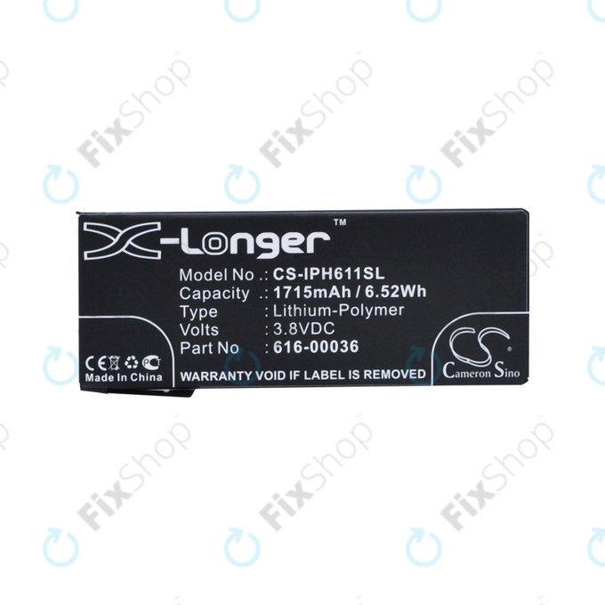 Apple iPhone 6S - Battery 616-00036 1715mAh HQ