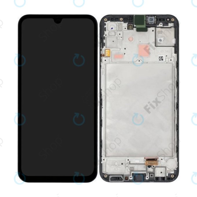 Samsung Galaxy A15 4G, A15 5G A155F, A156B - LCD Display + Touch Screen + Frame (Black) - GH82-33637A, GH82-33638A Genuine Service Pack