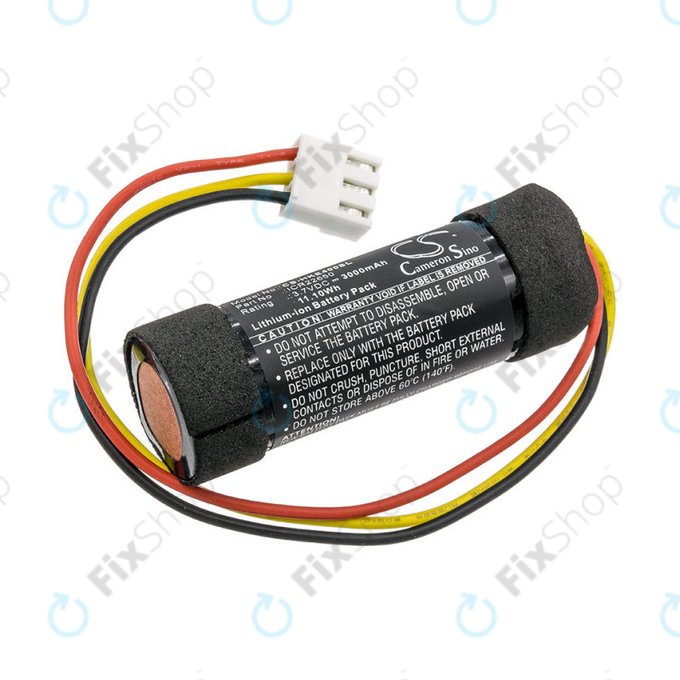 Battery for Harman/Kardon Onyx Studio 4, 3000mAh, Li-Ion, 3.7V, ICR22650, HQ