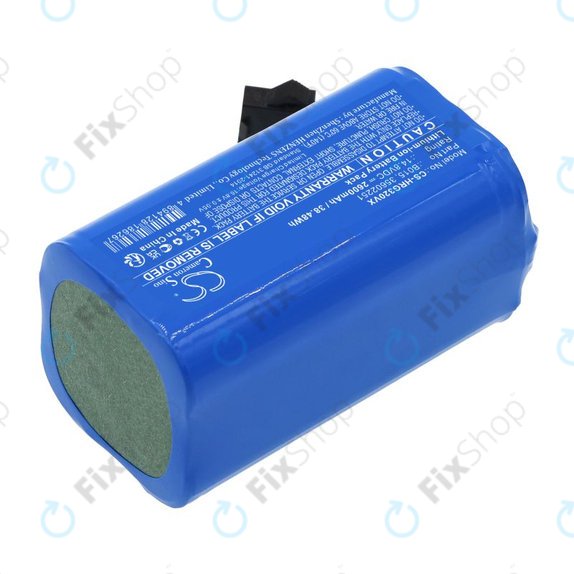 Battery for Hoover HGO31, HGO32, HGO33, 2600mAh, Li-Ion, 14.8V, B015, HQ