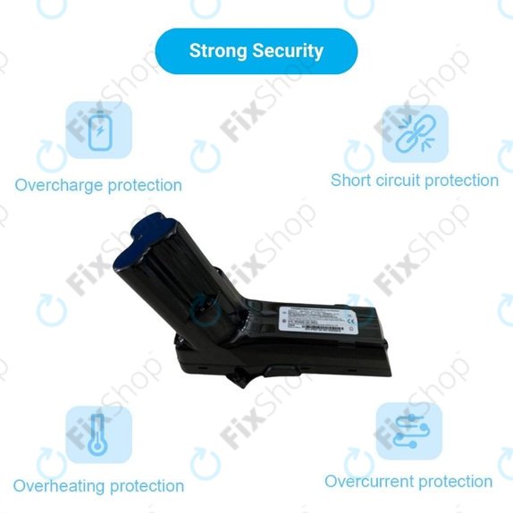 Philips SpeedPro Max, SpeedPro Max Aqua - Battery 18650HE2 Li-Ion 18.0V 2400mAh